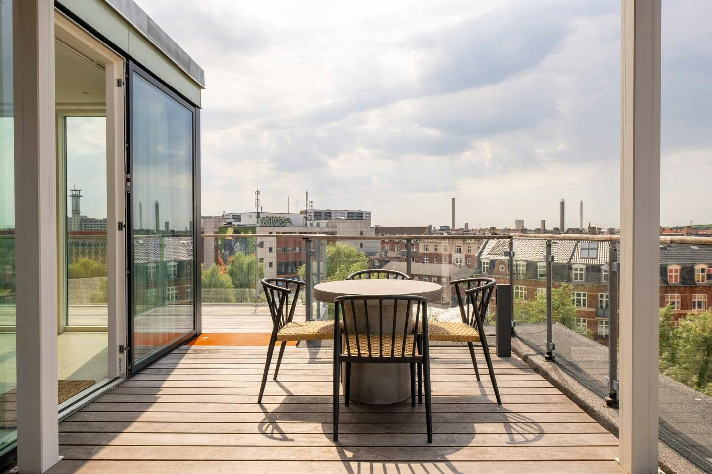 Penthouse with private spa in Copenhagen
