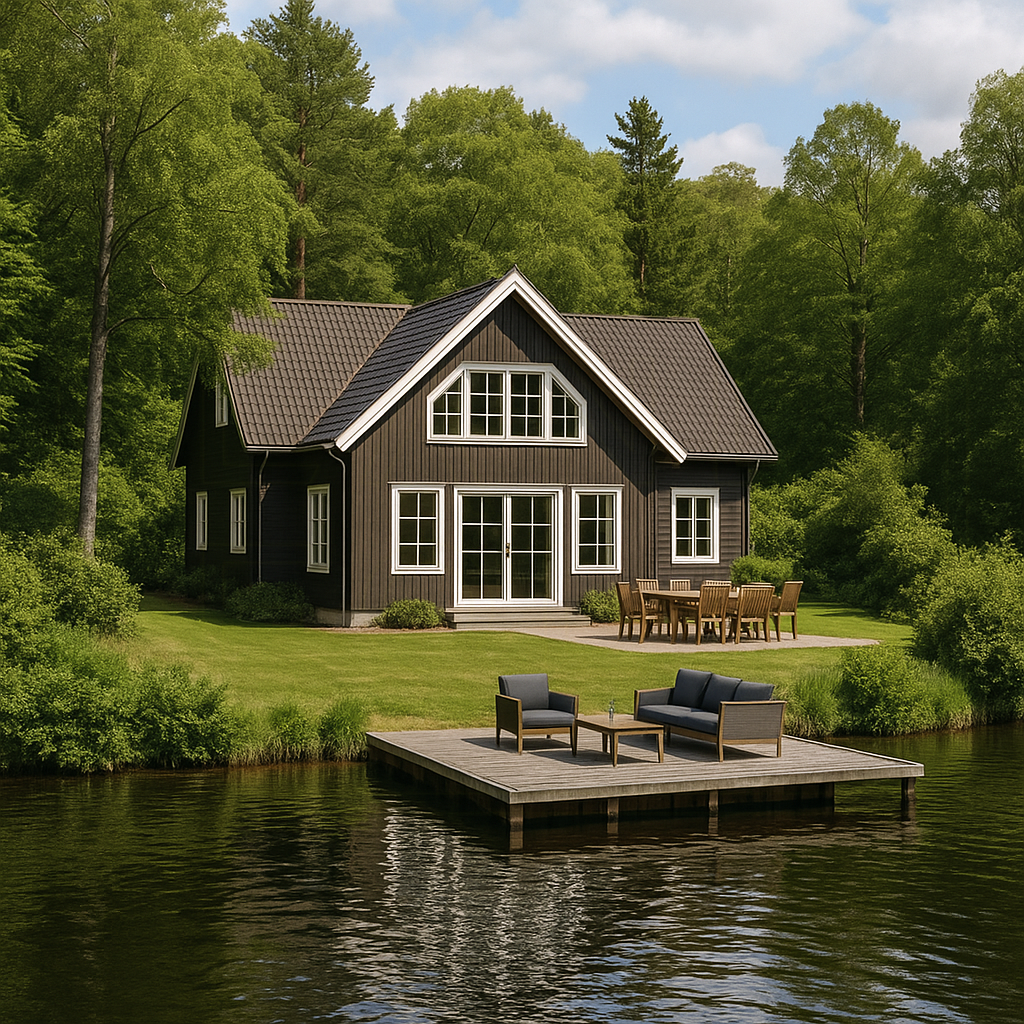 Spacious House by the Water Forest & Nature Nearby