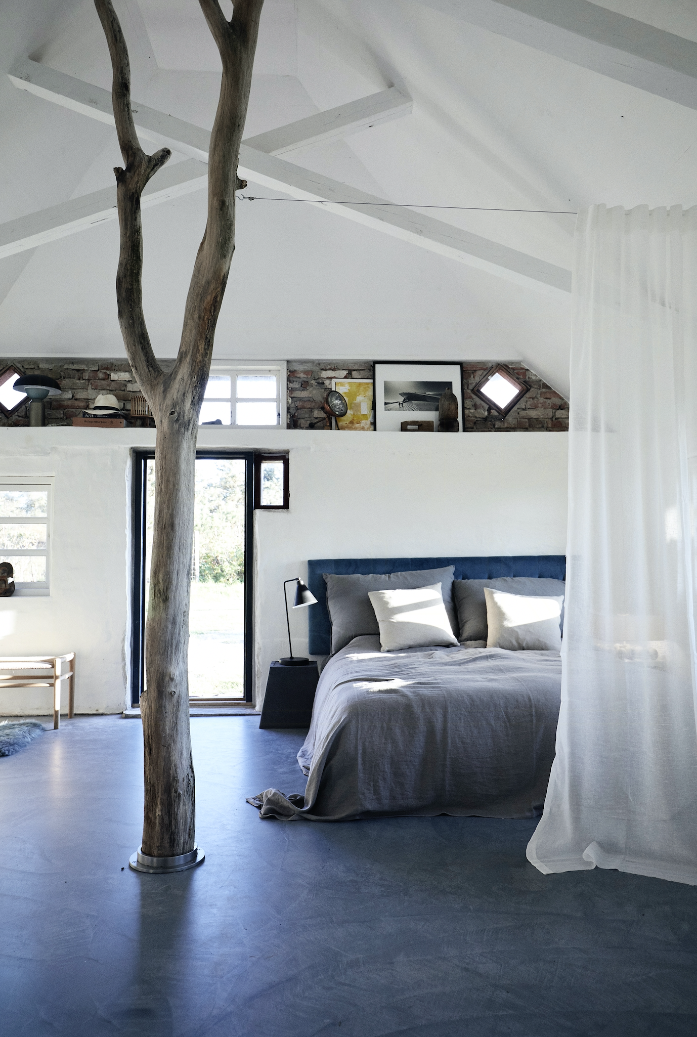 Romantic and beautiful summer house decorated with Danish design