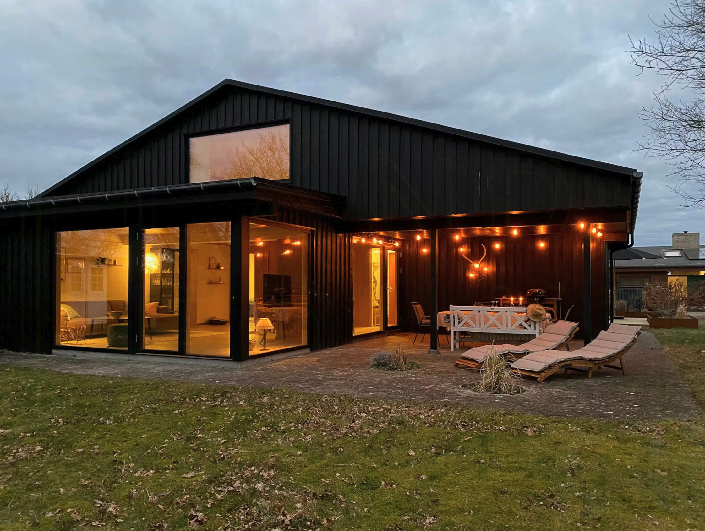 Renovated wooden house near Saksild Beach