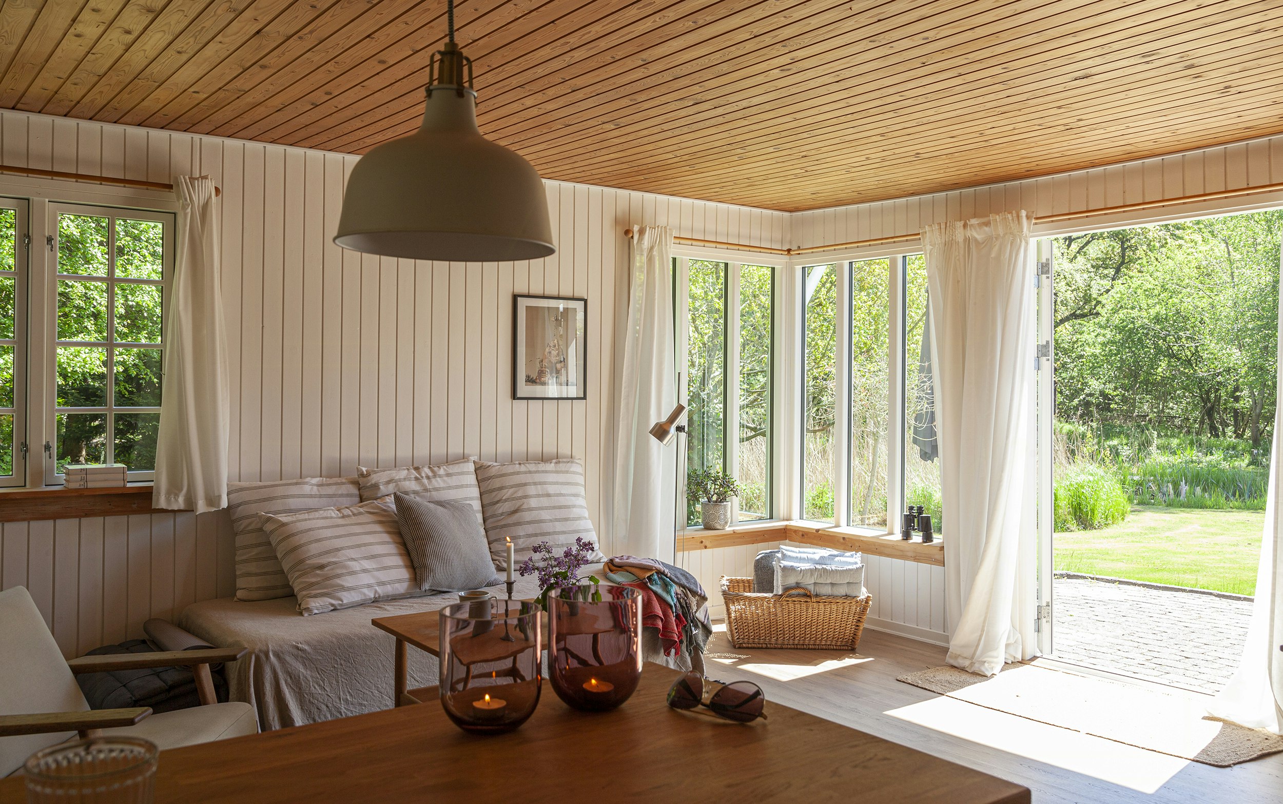 Romantic summer house with undisturbed view to the starry sky