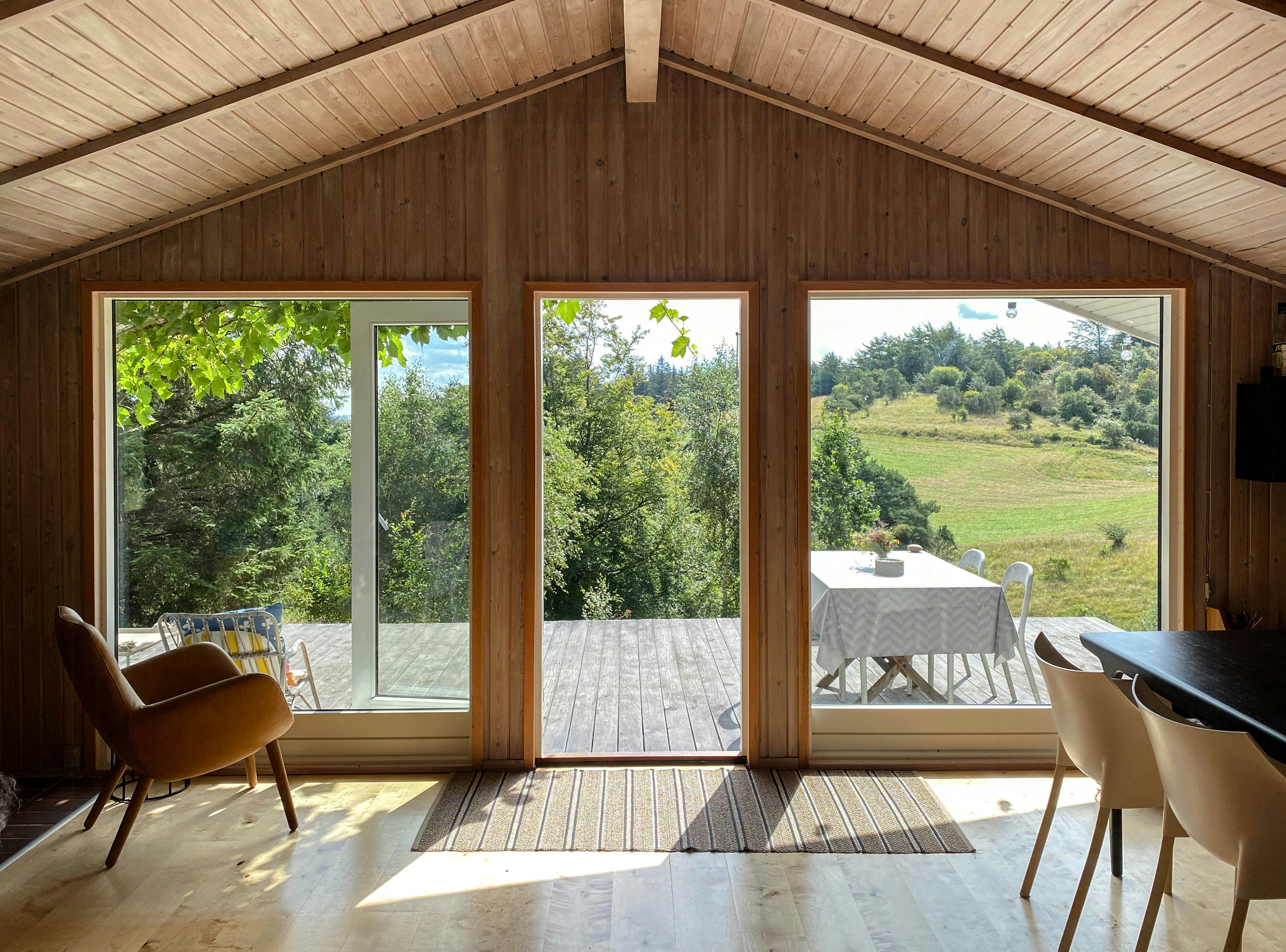 Authentic summer house surrounded by nature
