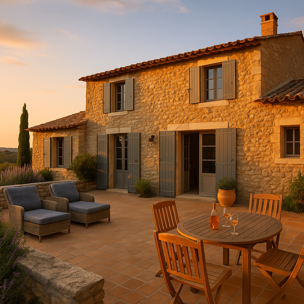 Stone house with soul in the heart of Provence